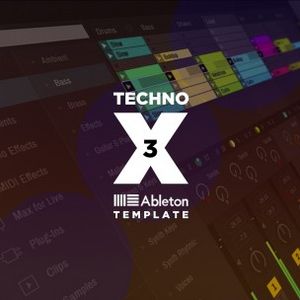 Download Sample pack X3 Ableton 10 Techno Template