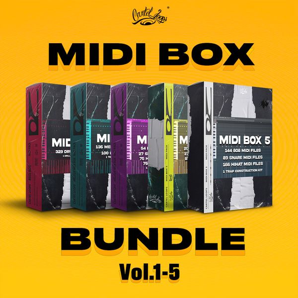 Download Sample pack MidiBox Bundle 1-5 Vols