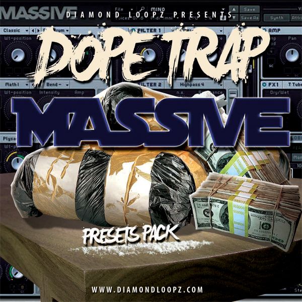 Download Sample pack Dope Trap - NI Massive Preset & Midi Pack